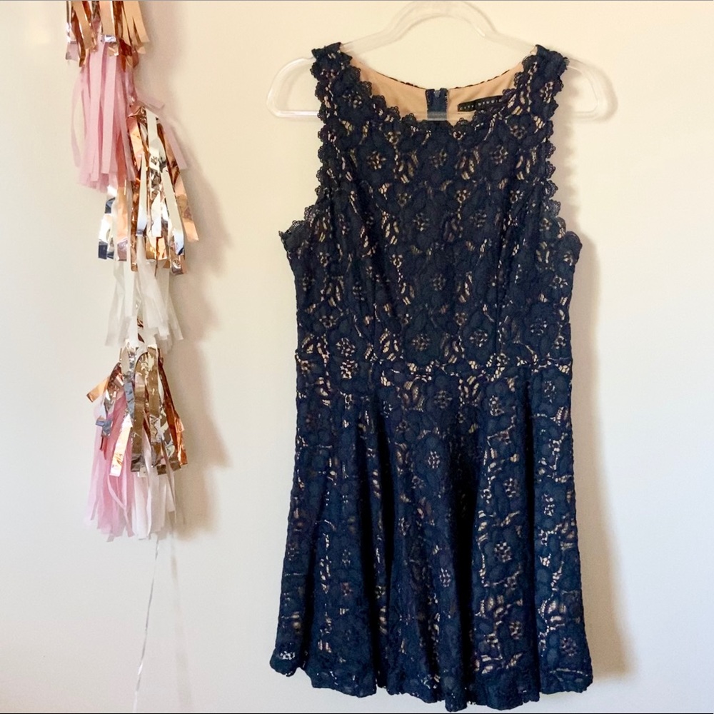 👗 Super cute juniors dress - navy blue - size 13